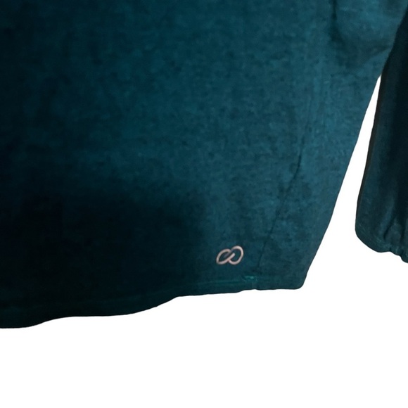 Calia Teal Dolman Split Back Long Sleeve - Picture 8 of 11